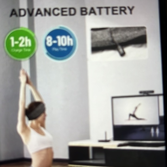 Sleep Headphones Bluetooth Sleeping Headband NEW NIB - Picture 3 of 11